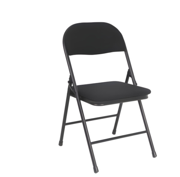 Silla Plegable Tapizada en Tela REF.0875