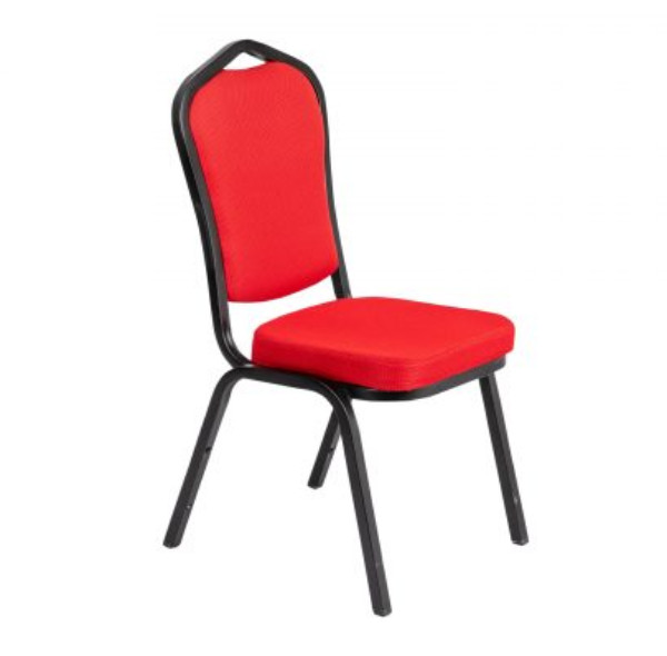 Silla Apilable Tela REF.0801R