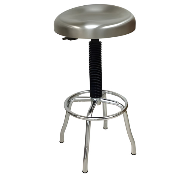 Silla Bar, Banquillo Ajustable Inoxidable