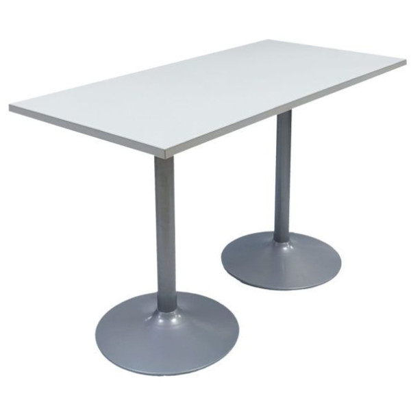 Mesa Rectangular con Base de Metal. REF. 0207
