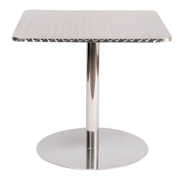 Mesa cuadrada de Acero Inoxidable REF. 0211