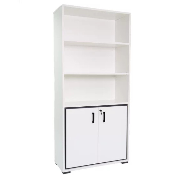 Librero Alto Abierto con Puertas Abatibles REF.BWEHCO220
